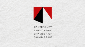 The first logo of the Canterbury Employers Chamber of Commerce